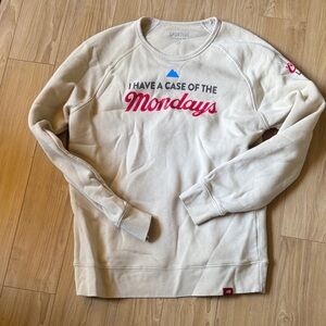 i have a case of the Mondays sweater